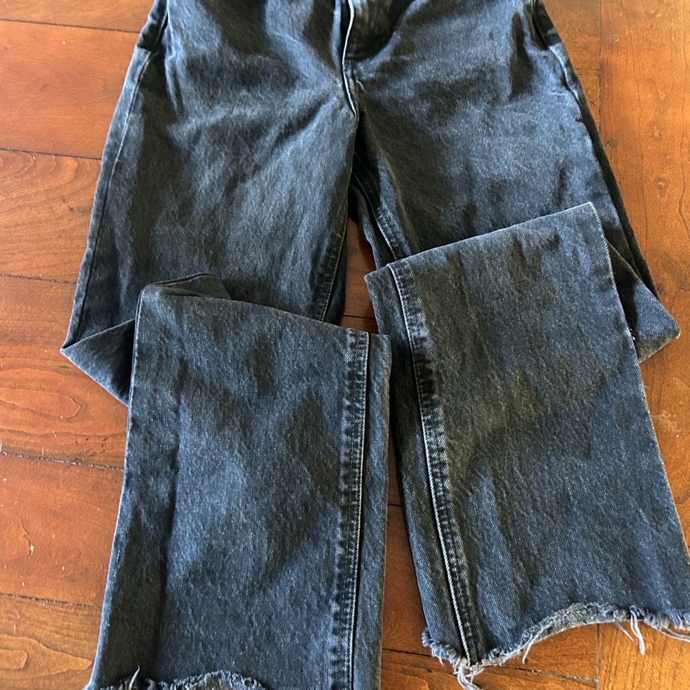 Zara Charcoal Denim Pants